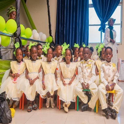 A joyful moment at Temrej Academy