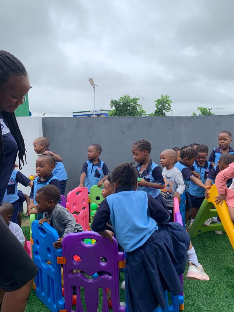 Learners engaged in class